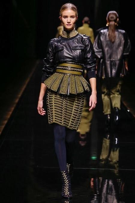 5 look : Le défilé automne/hiver Balmain...