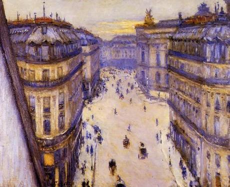 Les impressionnistes en privé, 100 chefs-d’oeuvres de collections particulières, au Musée Marmottan-Monet (Paris 16) Rue Halévy, vue du 6ème étage, Caillebotte