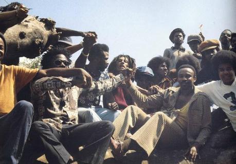 The Jackson 5 visitan a Bob Marley The Wailers Jamaica