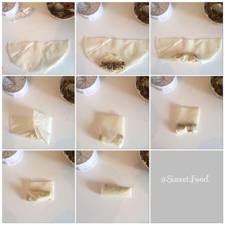 Comment façonner des briques/samossa ( pas à pas ) photo 2