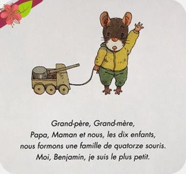 Le pique-nique de la famille Souris