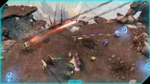 Halo : Spartan Assault : Certaines missions impliquent la protection de cibles des Covenants.