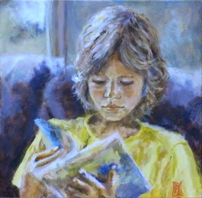 Jenner, Marianne - Lezende jongen