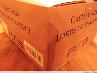 Shipping Box Castlevania PS3 Collector