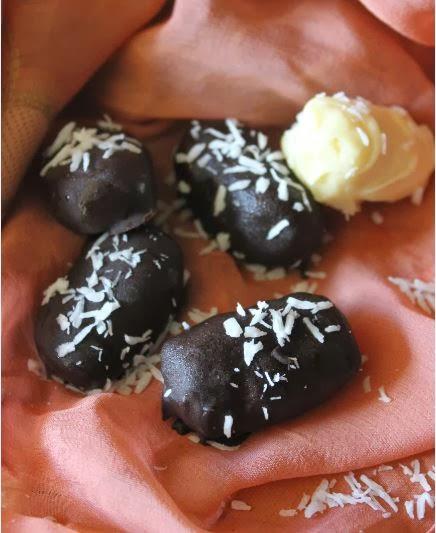 Chocolats maison façon Bounty