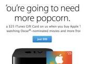Oscars 2014 carte cadeau iTunes offerte pour l’achat d’une Apple