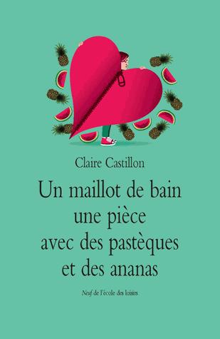 Un maillot de bain une pièce avec des pastèques et des ananas de Claire Castillon