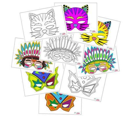 Des masques pour Mardi Gras