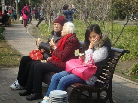 Un dimanche de (presque) printemps au parc