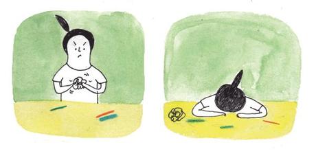 De tout petits extraits de ma bd en cours.J'ose à peine v...