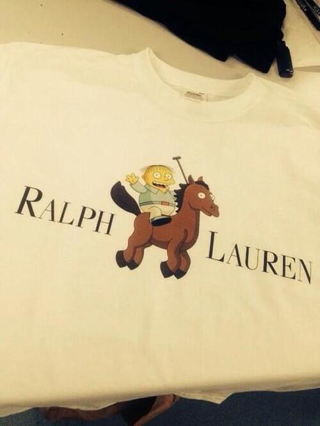 T shirt top ralph lauren simpson