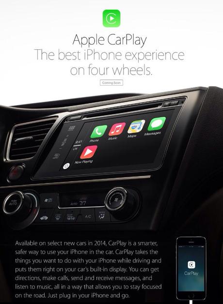 Apple débarque dans vos voitures (enfin, ça dépend de la marque)