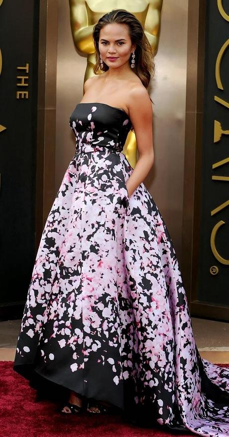 Chrissy Teigen au Oscars 2014 à Los Angeles - 02.03.2014