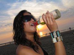 party beach plage étudiants spring break 