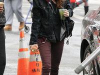 Sur le Tournage de 'Still Alice'.