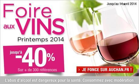 Foire aux vins de printemps – Auchan.fr