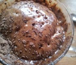 recette mug cake chocolat café