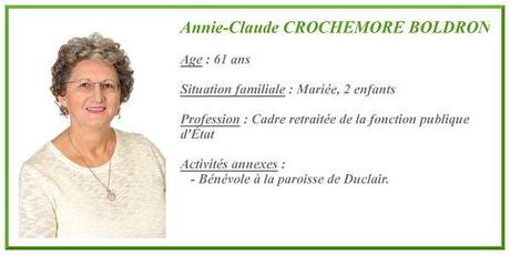 Annie-Claude CROCHEMORE BOLDRON