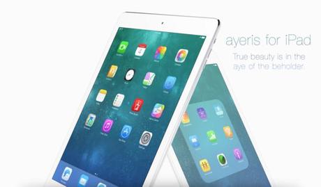 Le thème Ayeris sur iPad est disponible