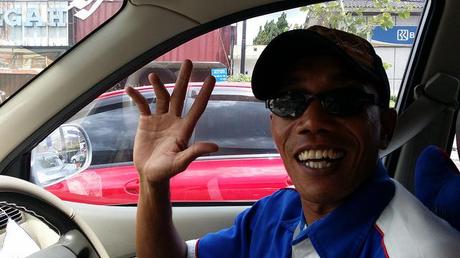 Dodo, chauffeur de taxi - Jalan Menukan - Yogyakarta - Indonésie - mars 2014