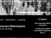 Concours "Mannequin d'un jour" FASHION WEEK Prêtes défiler euros cadeaux gagner