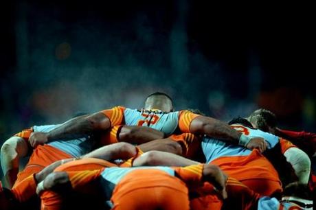 Chiefs scrum Phil Walter Getty Images