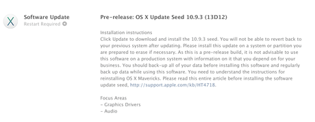 OS X 10.9.3 beta 1