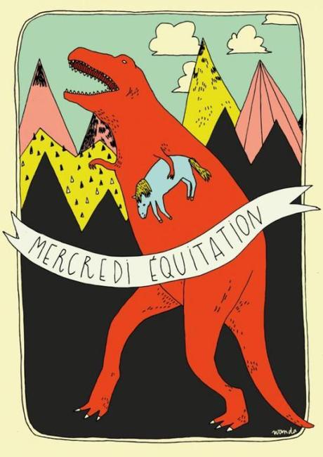 Mercredi Equitation - Affiche