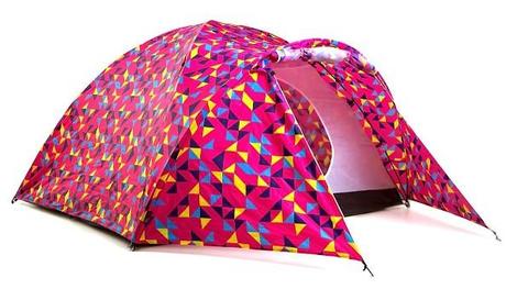 Des tentes très lookées et connectées