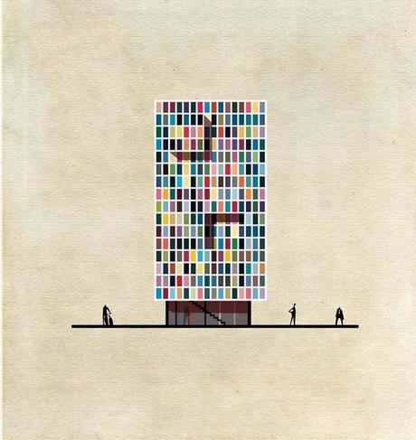 6-federico-babinas-archist-series-famous-artworks-reimagined-as-architecture