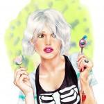 Les illustrations de mode très spontanées de Marie El-Ahmar Dessins photo-réalistes par Minni Havas