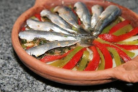 Tajine de sardines à la chermoula