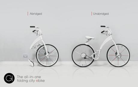 GI Bike le nouveau vélo électrique pliable intelligent GI Bike le nouveau vélo électrique pliable intelligent