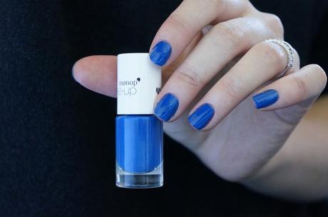 Vernis Monop Make-Up Monoprix avis test swatch Indigo 21