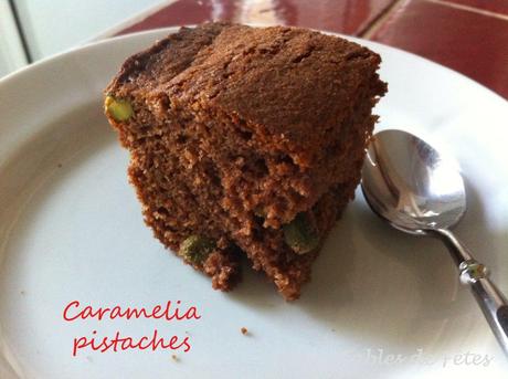 Gâteau caramélia pistaches