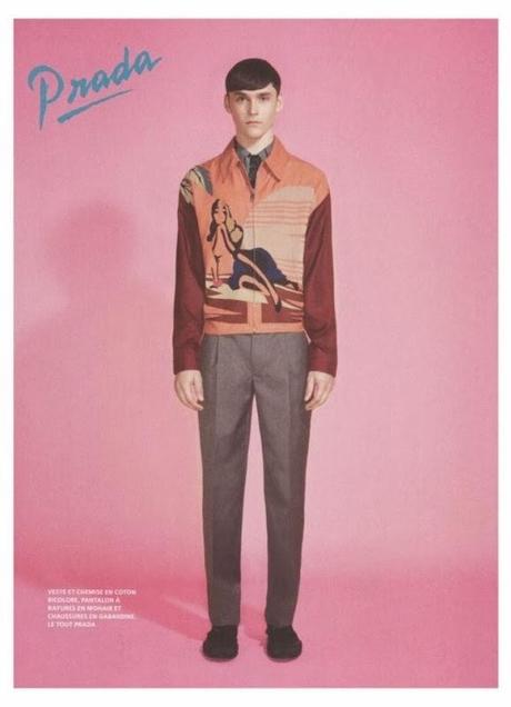 La mode du printemps et été 2014 par L’Officiel Hommes.