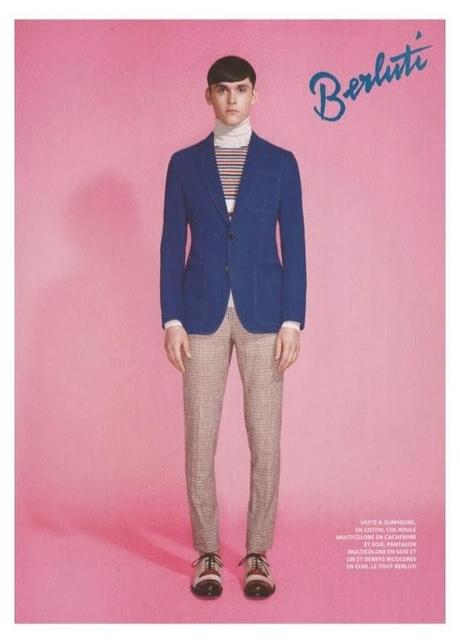 La mode du printemps et été 2014 par L’Officiel Hommes.