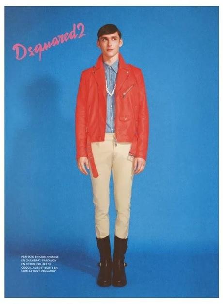 La mode du printemps et été 2014 par L’Officiel Hommes.