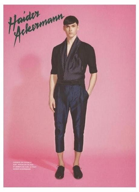 La mode du printemps et été 2014 par L’Officiel Hommes.