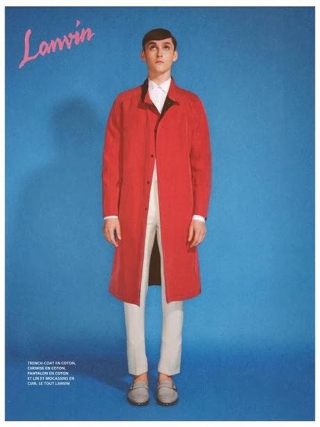 La mode du printemps et été 2014 par L’Officiel Hommes.