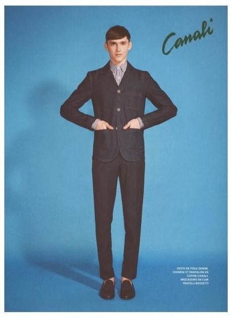 La mode du printemps et été 2014 par L’Officiel Hommes.