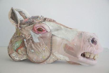 Monica Cook – mixed media sculptures / horse