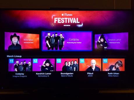 Apple TV iTunes Festival 2014