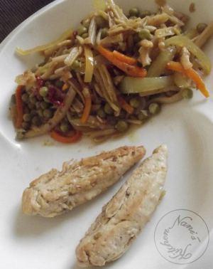 wok poulet piment pp haricots (1)