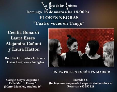 Cecilia Bonardi et las Flores Negras à Grenade et à Madrid [ici]