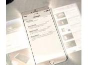 iPhone concept avec écran holographique