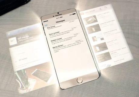 iPhone 6 concept holographique