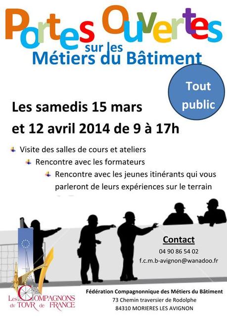 Portes ouvertes à la Fédération compagnonnique des métiers du Bâtiment, Morières-lès-Avignon (84)