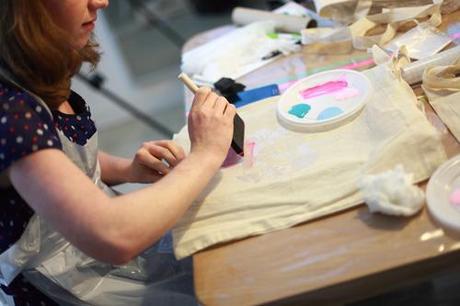 ~ Atelier DIY : Je customise un tote bag à l’Appartement Créatif avec la ScanNCut ~