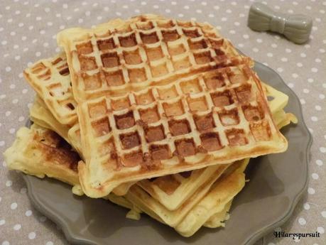 Recette de gaufre de Cyril Lignac / Waffle recipe by Cyril Lignac